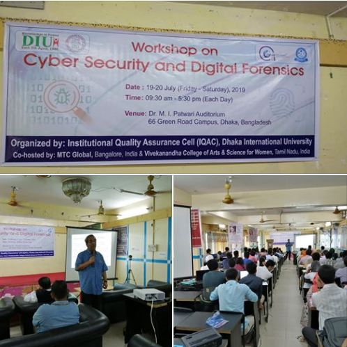 Grand opening of the Workshop on Cyber Security and Digital Forensics