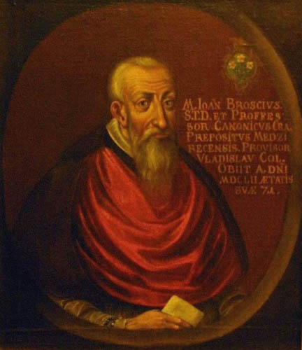Jan Brożek(1 November 1585 – 21 November 1652)